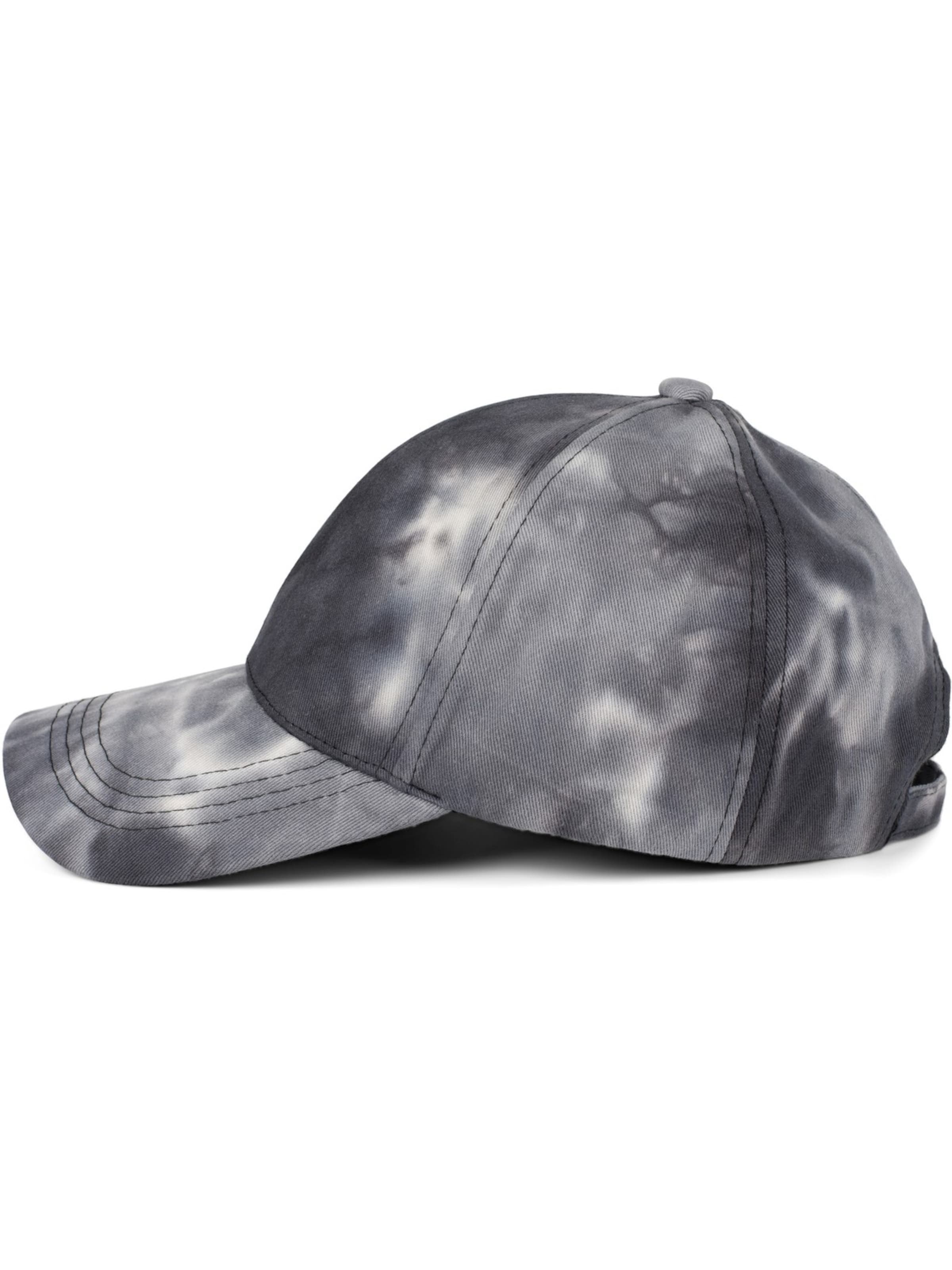 styleBREAKER Cap 'Baseballcap mit Batik Muster'‌‌‌‌ in Schwarz
