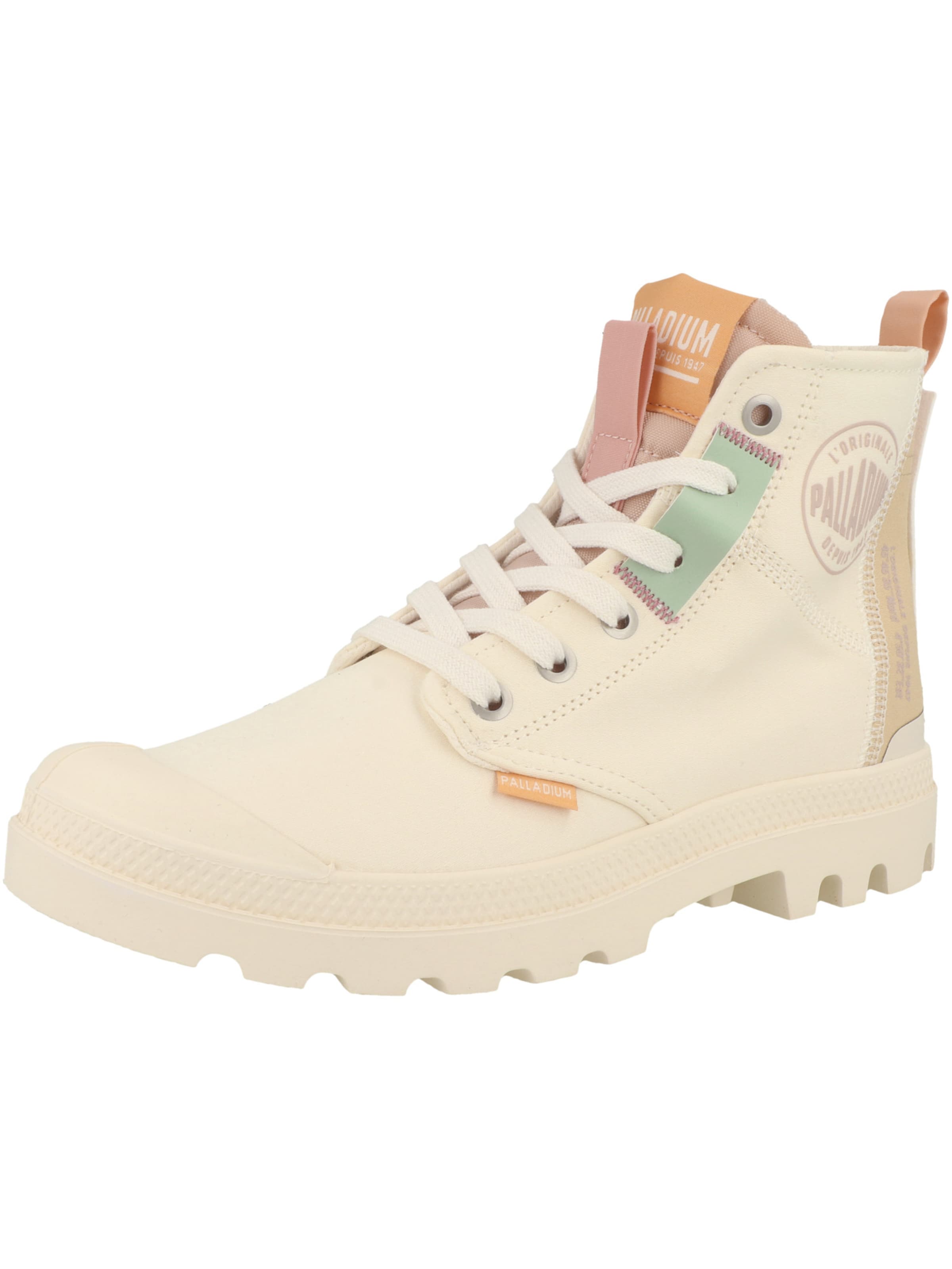 Palladium - Botas ' Pampa Hi ' en beige: frente