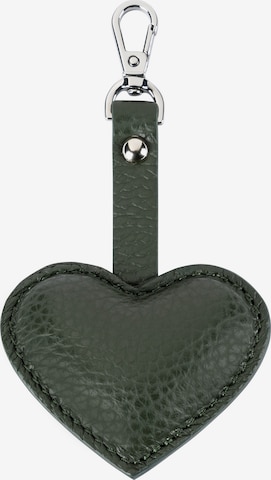 Roeckl Key Ring 'Heart' in Green: front