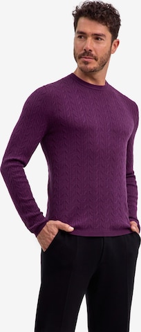 FALKE Pullover in Lila: Vorderseite