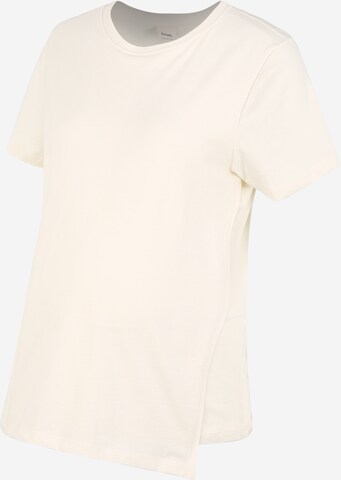 BOOB T-shirt i beige: framsida