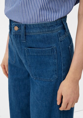 Wide Leg Jean s.Oliver en bleu