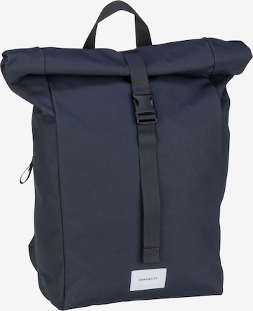 SANDQVIST Rucksack 'Kaj' in Blau