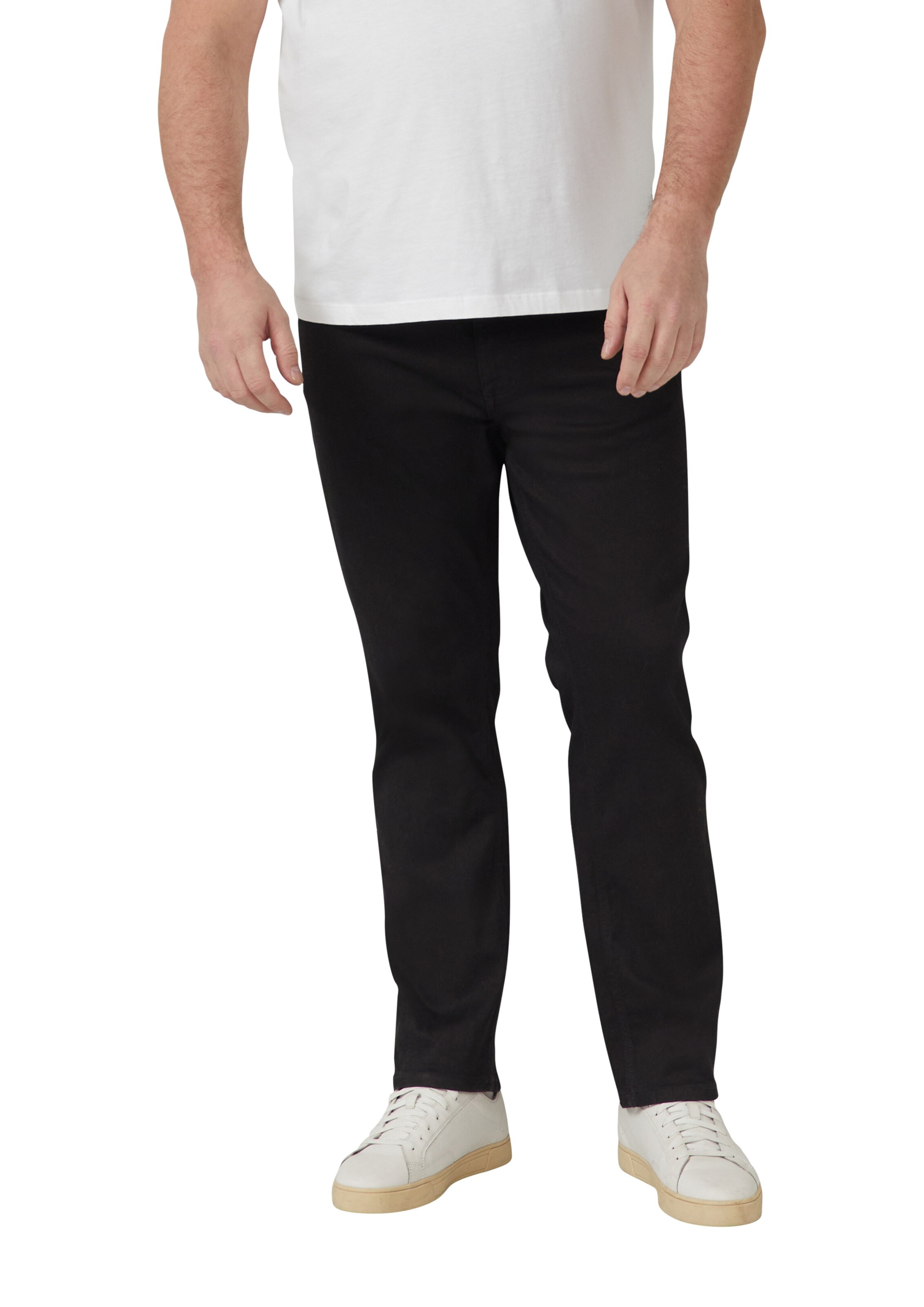 s.Oliver Men Big Sizes Regular Jeans 'Casby' in Black: front
