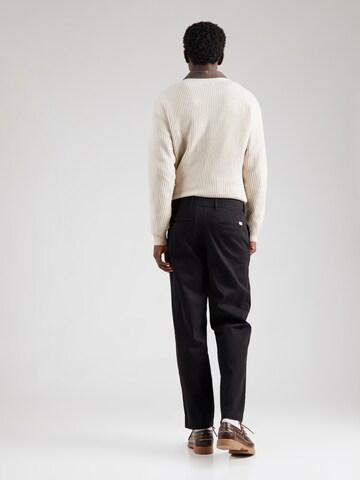 JACK & JONES Loose fit Chino trousers 'JPSTKARL DAVE' in Black