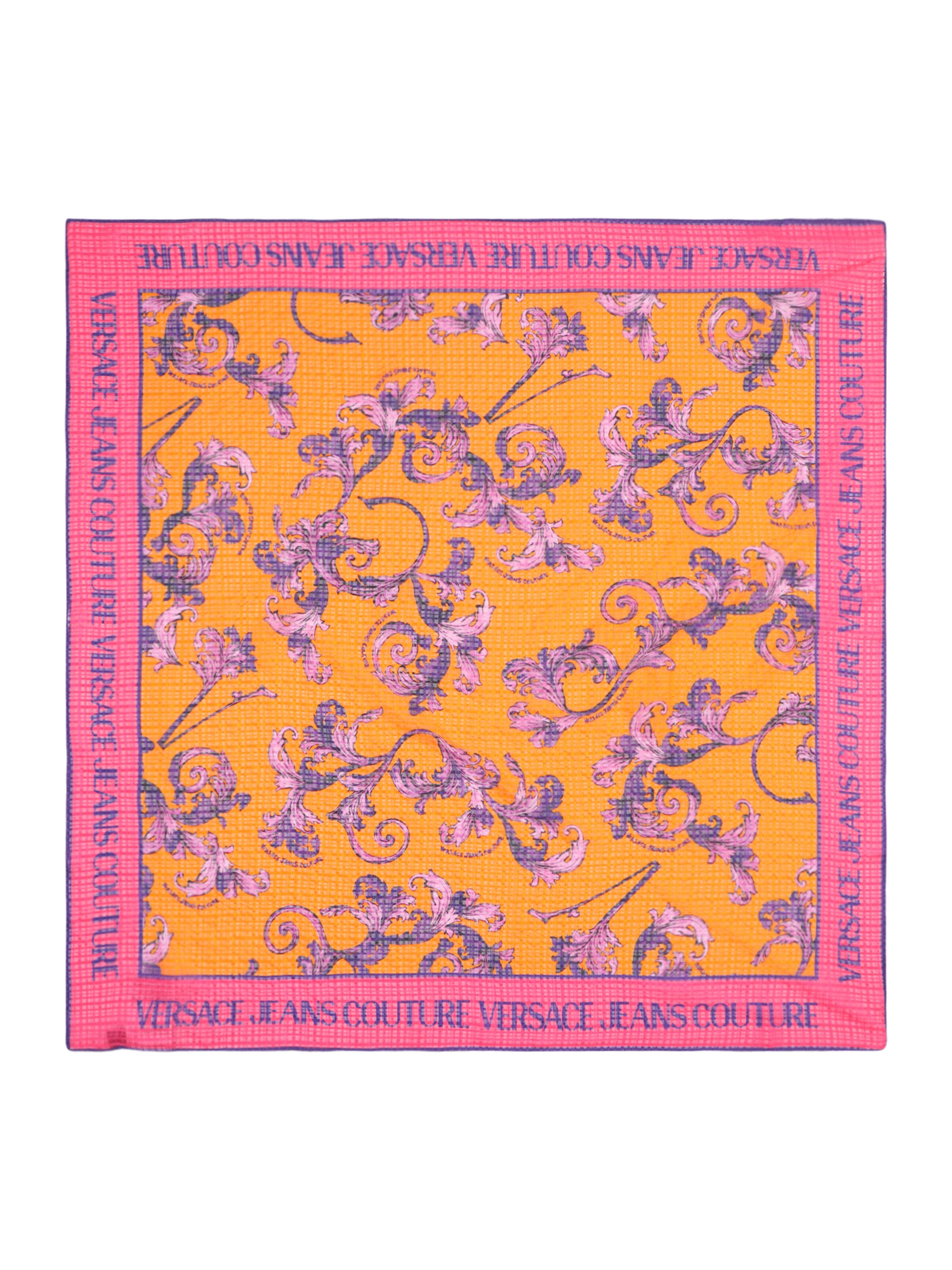 Versace Jeans Couture Rätik, värv oranž: eest vaates