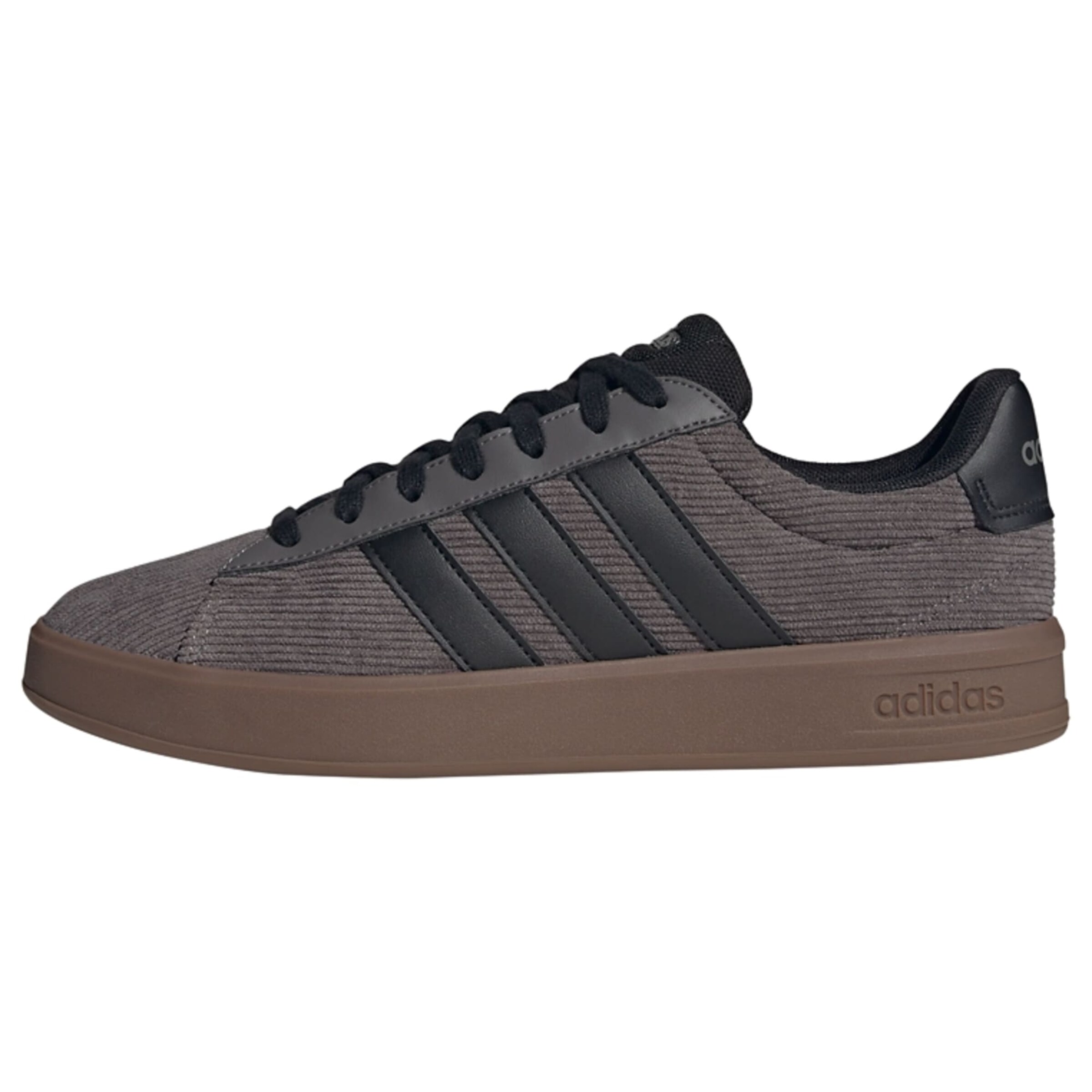ADIDAS SPORTSWEAR - Sapatilhas baixas 'Grand Court 3.0' em cinzento: frente