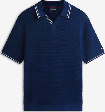 T-Shirt TOMMY HILFIGER en bleu : devant