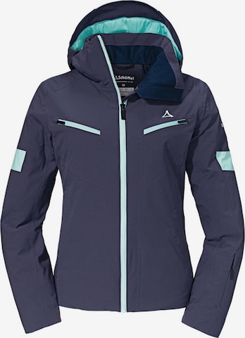 Schöffel Athletic Jacket 'Pordoi2' in Blue: front