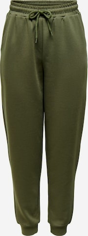 ONLY PLAY Workout Pants in Green: front