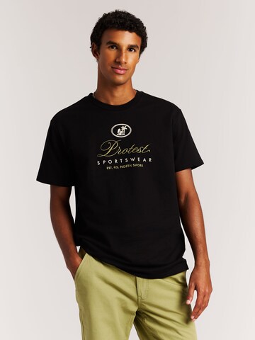 PROTEST Shirt 'PRTBiki' in Zwart