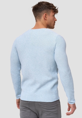 INDICODE JEANS Sweater 'Loakim' in Blue