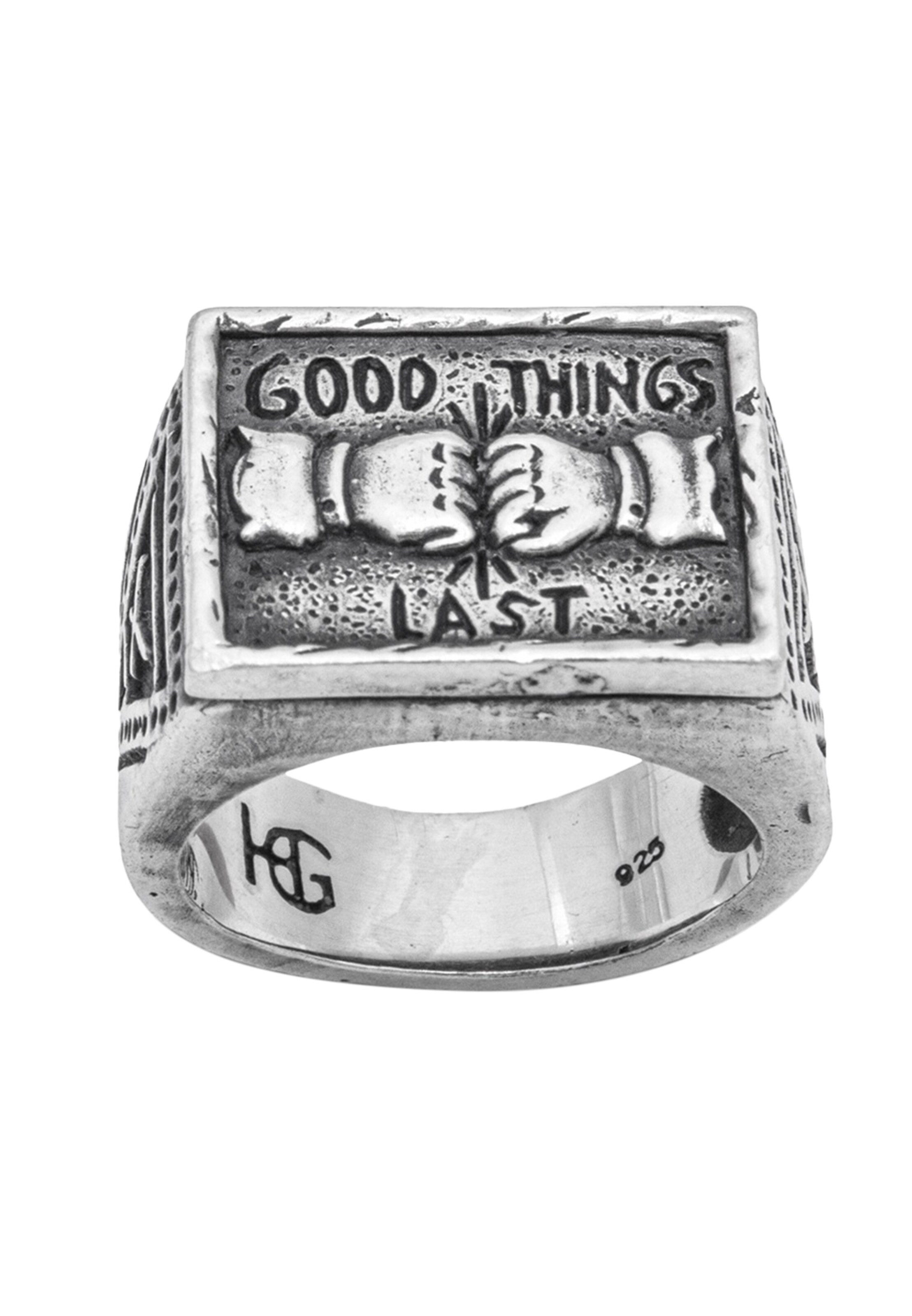 Bague 'Good Things' Haze&Glory en argent