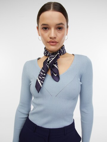 Orsay Wrap in Blue: front