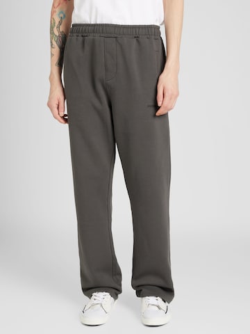 Wide leg Pantaloni di Pegador in grigio: frontale