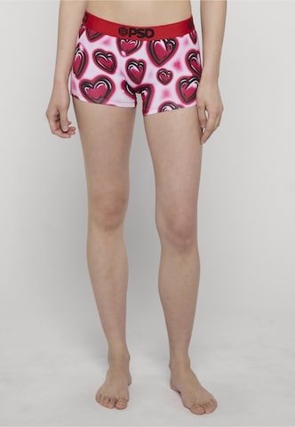 PSD Boyshorts 'Lovecore' in Pink: front