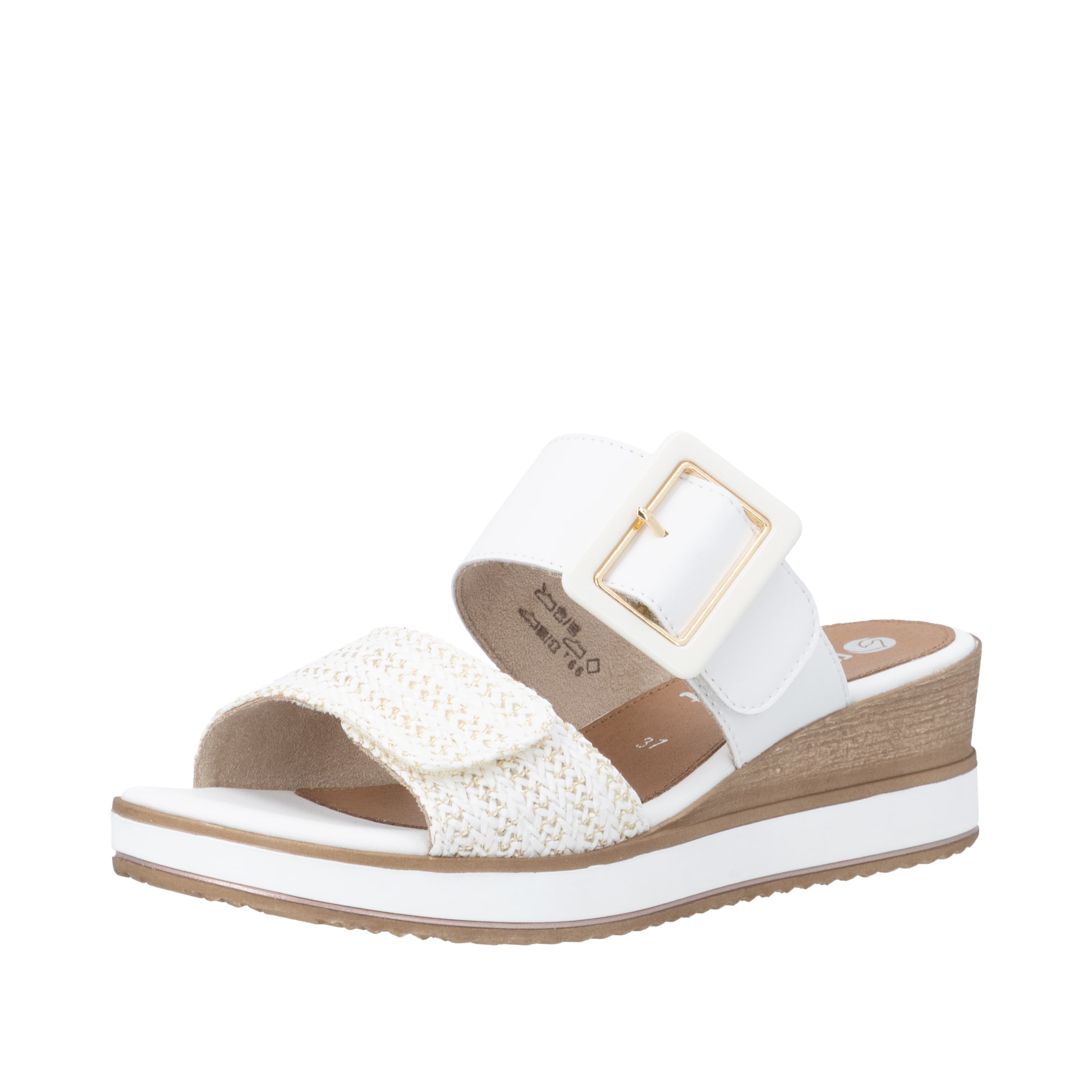 Mule REMONTE en blanc : devant