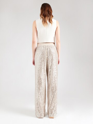 BOSS Wide leg Broek 'C_Tilloi' in Beige