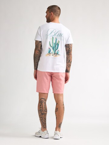 T-Shirt 'Volcán' Petrol Industries en blanc