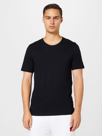 Coupe regular T-Shirt 'Classic' BOSS Black en noir : devant