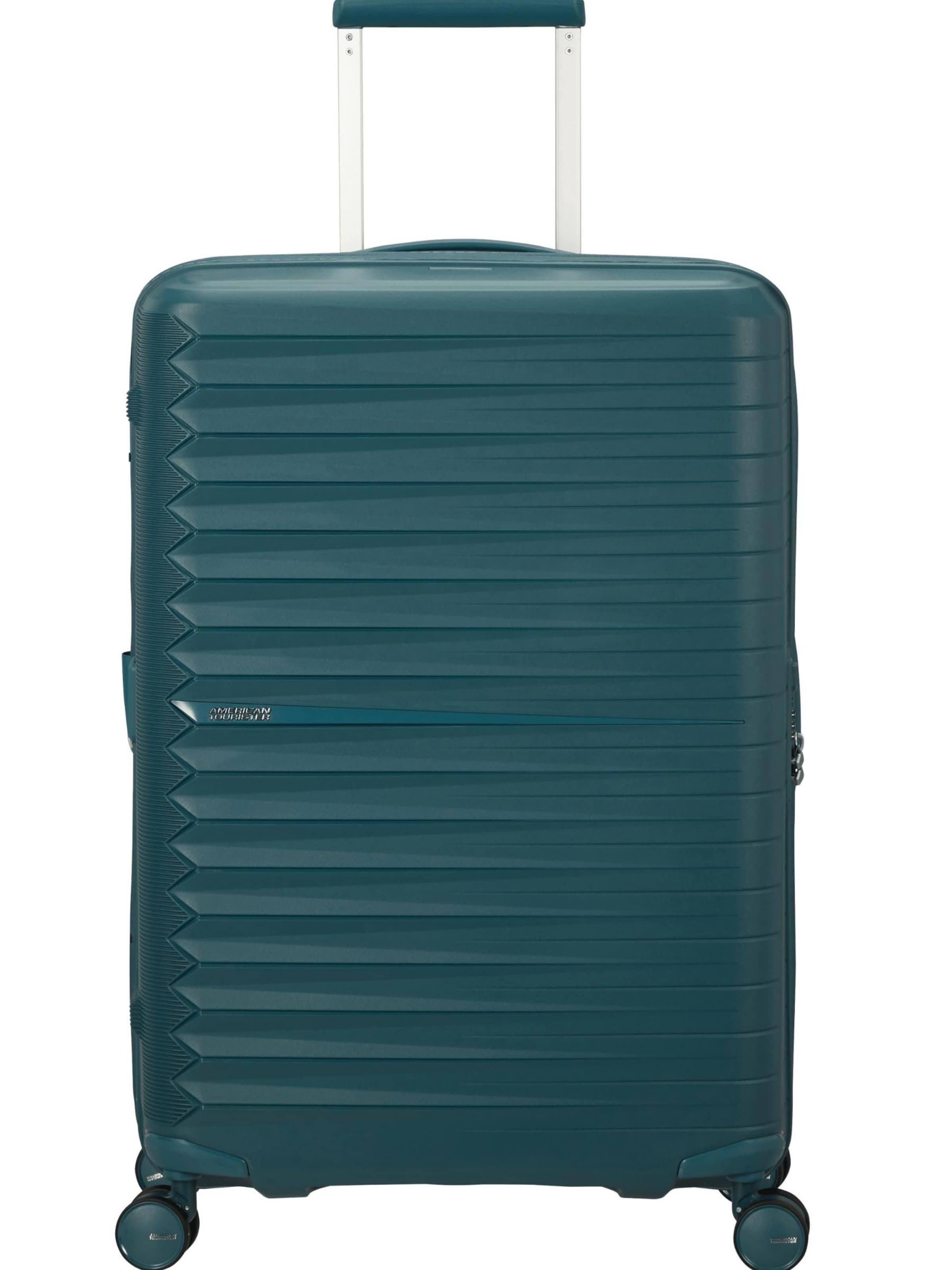 Trolley di American Tourister in verde: frontale