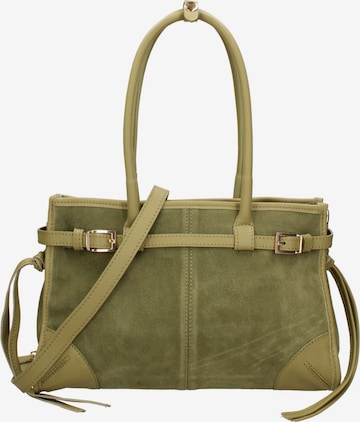 Borsa a spalla 'Novara Ultra' di Gave Lux in verde: frontale