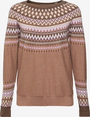 ESPRIT Sweater in Brown: front