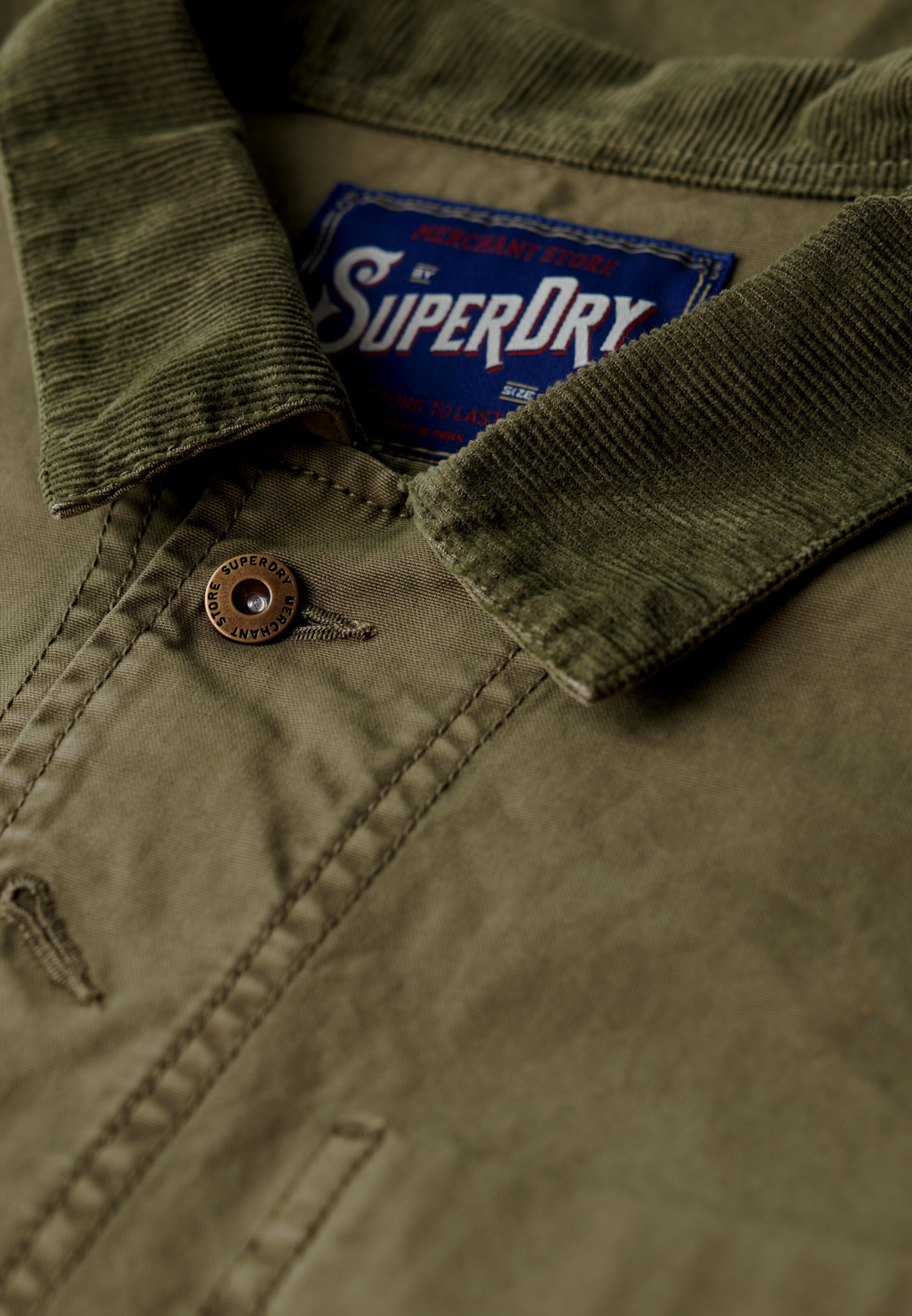 Superdry & Co Tussenjas in Groen