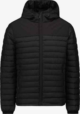 No Excess Between-Season Jacket in Black: front