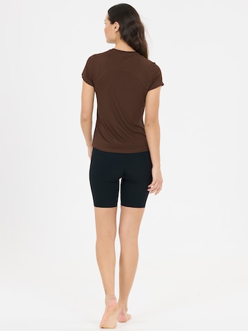 Athlecia Performance Shirt 'Miwa V2' in Brown