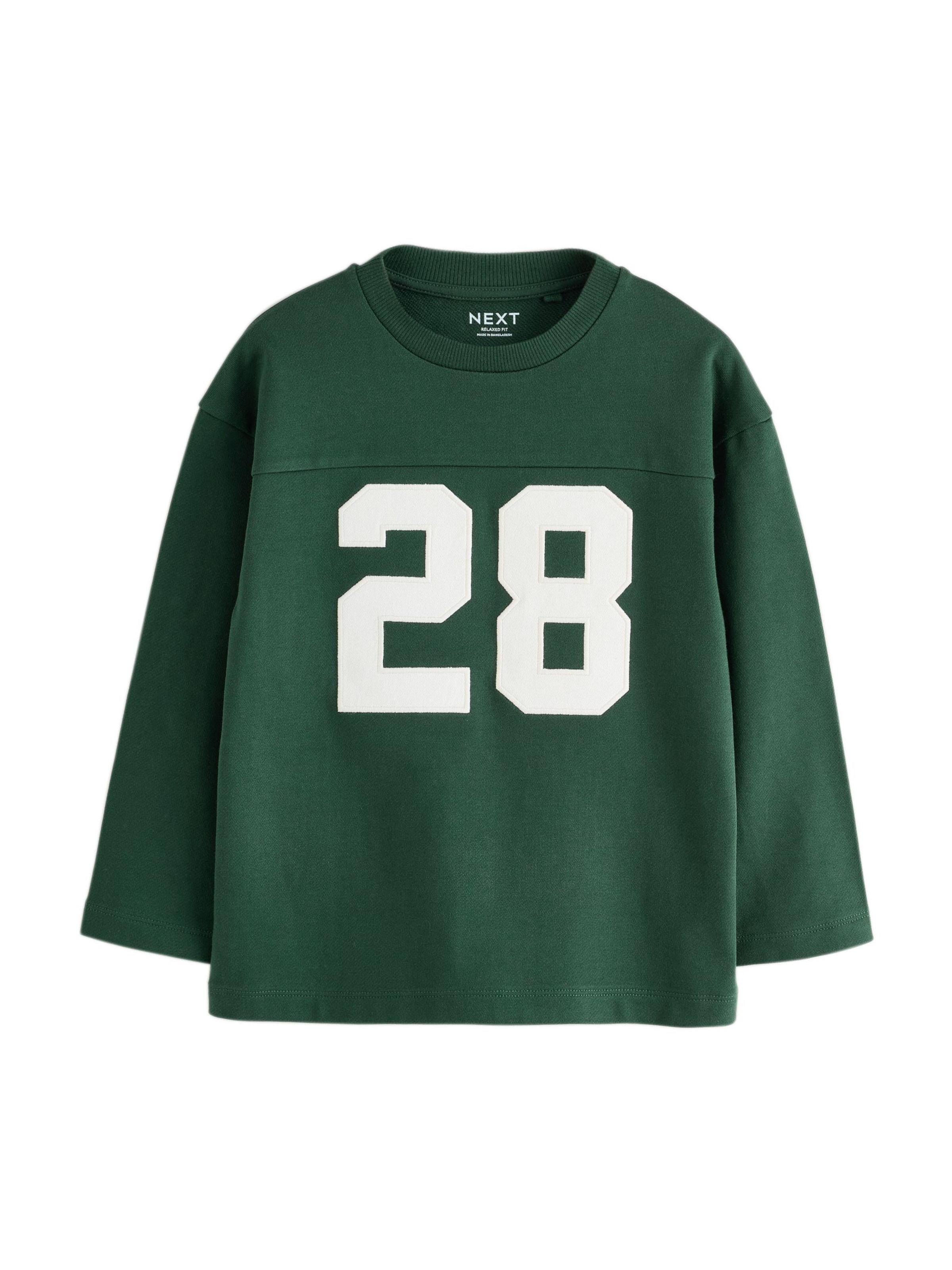 Next - Camiseta en verde: frente