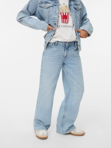 Vero Moda Girl Regular Jeans 'VMVanessa' in Blauw: voorkant
