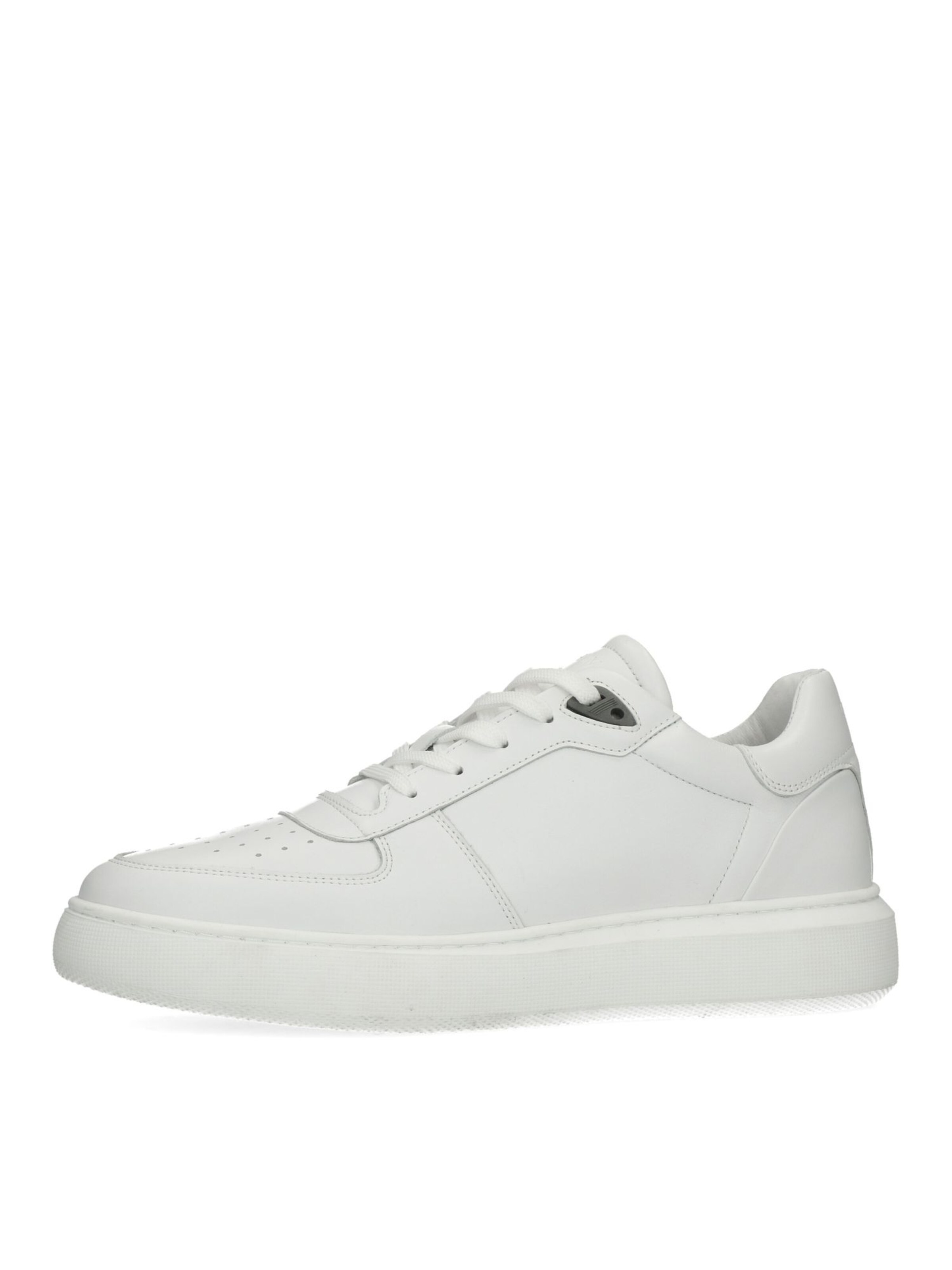 MANFIELD Sneakers in White: front