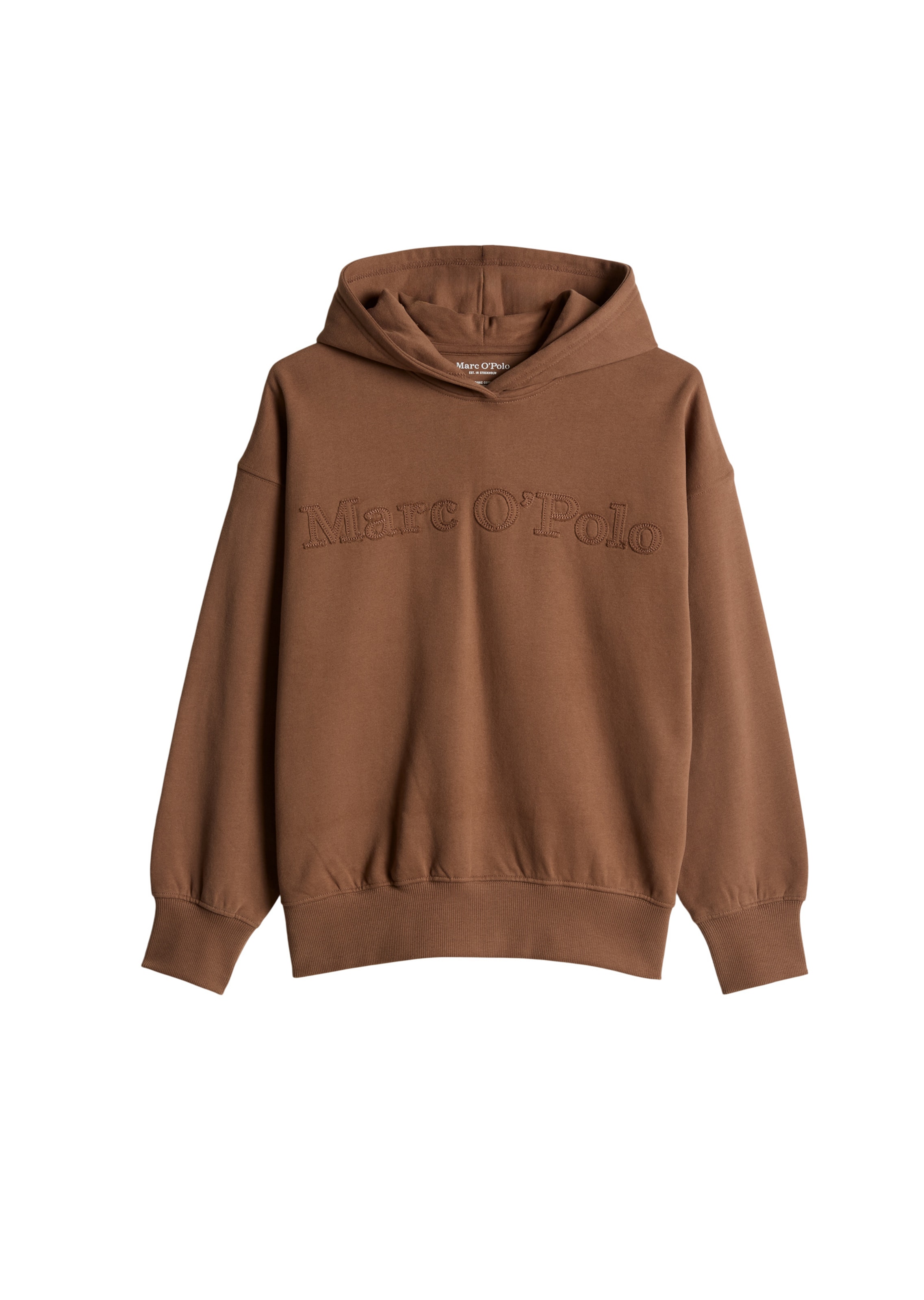 Marc O'Polo Sweatshirt in Brown: front