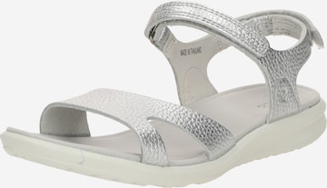 ECCO Sandale 'Cruise II' in Silber: Vorderseite