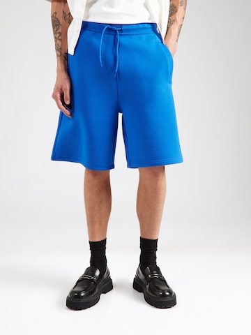 WEEKDAY Loose fit Trousers in Blue: front
