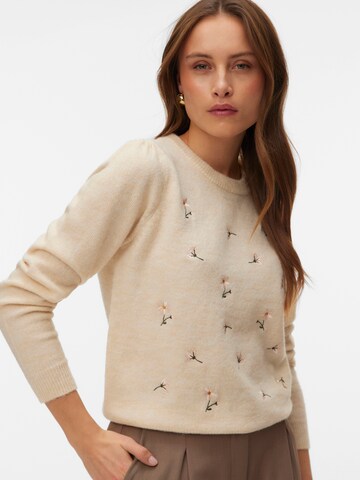 VERO MODA Pullover in Beige