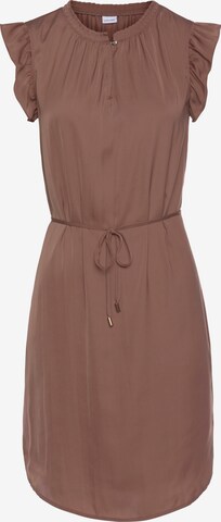 LASCANA Dress in Brown: front