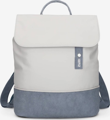 ZWEI Rugzak 'Jana' in Wit: voorkant