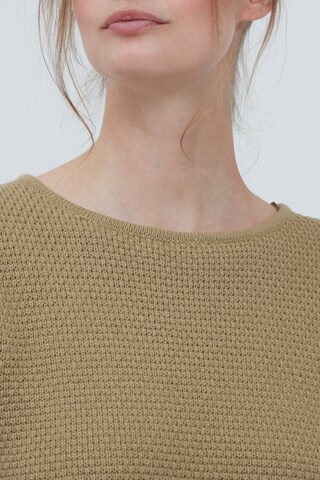 Oxmo Pullover 'Helen' in Braun