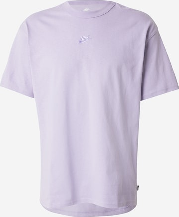 Nike Sportswear T-Shirt 'Essential' in Lila: Vorderseite