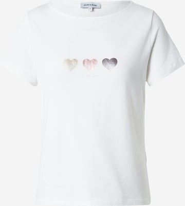 MORE & MORE Tričko – bílá: přední strana