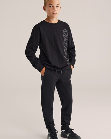melns WE Fashion T-Krekls