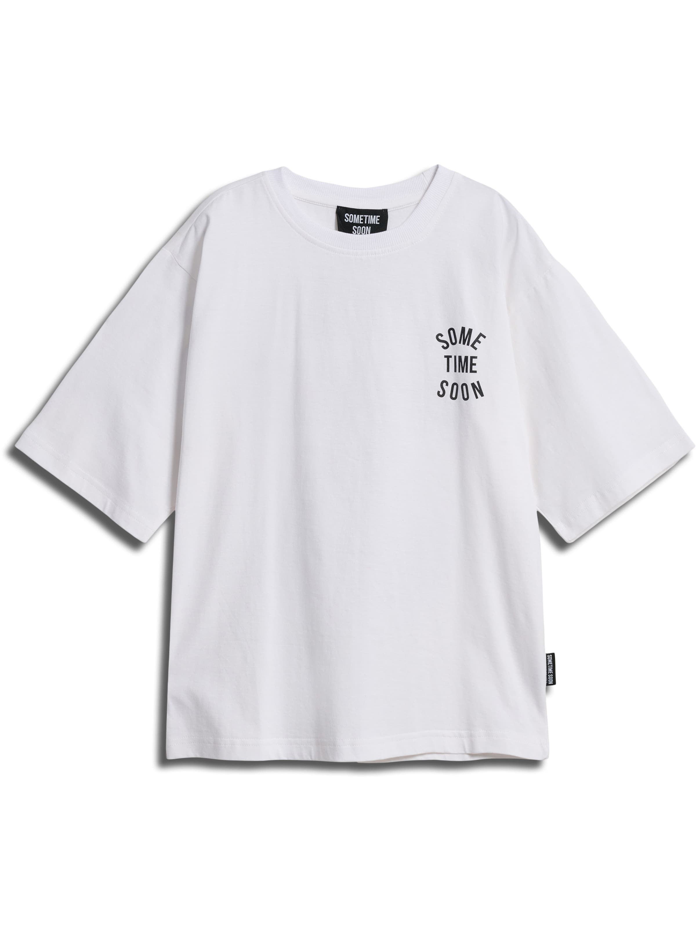 SOMETIME SOON Shirt in White: front