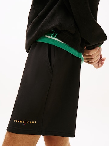 Loosefit Pantalon Tommy Jeans en noir