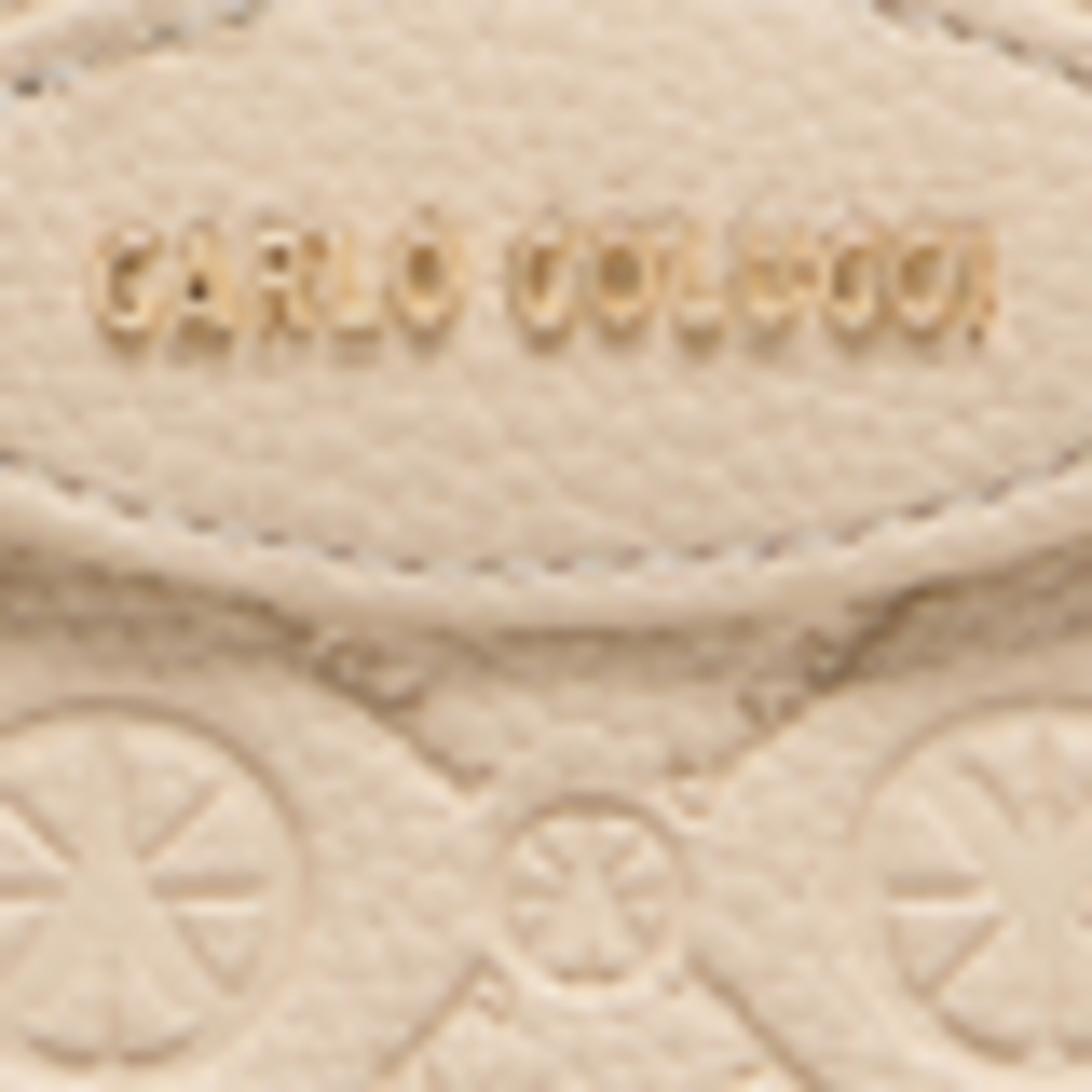 Carlo Colucci Handtasche ' Erla ' in Beige