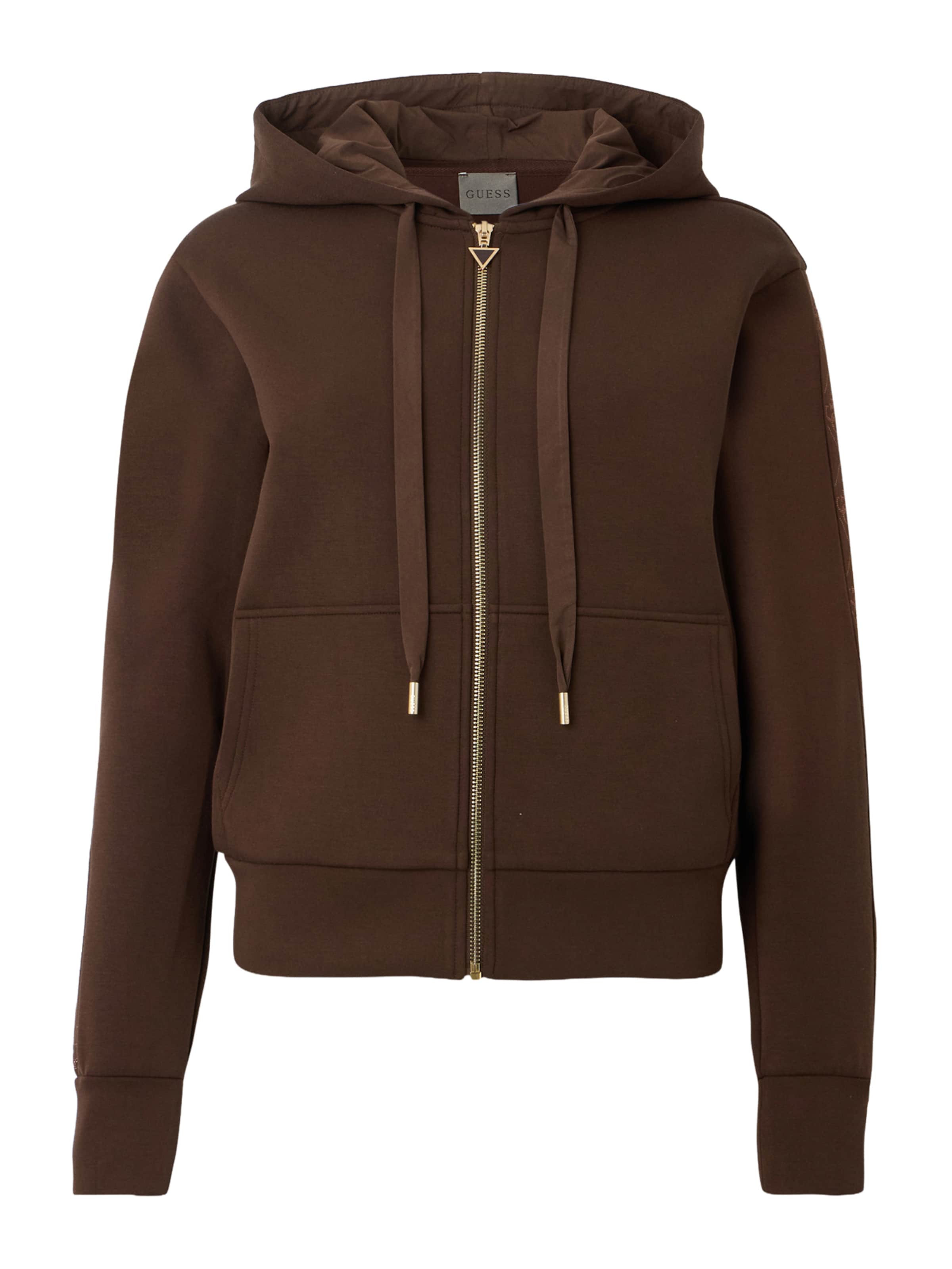 Hanorac de la GUESS pe maro: față