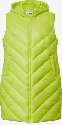 Angel of Style Vest in Green: front