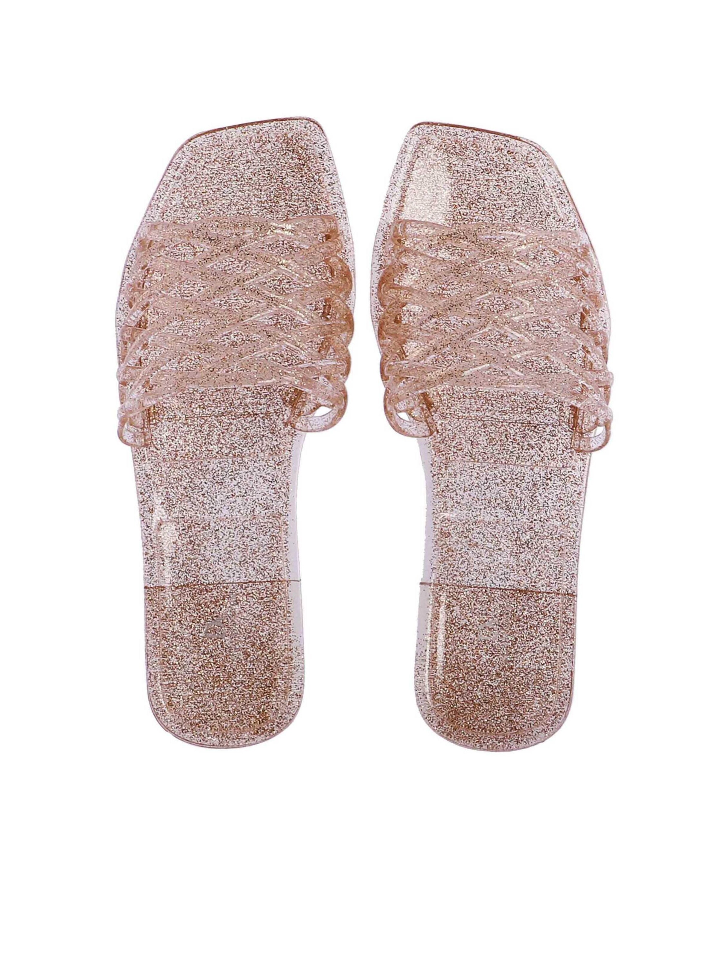 Don Algodon - Zapatos para playa y agua 'Chanclas de agua para mujer Isabelle de pvc' en beige