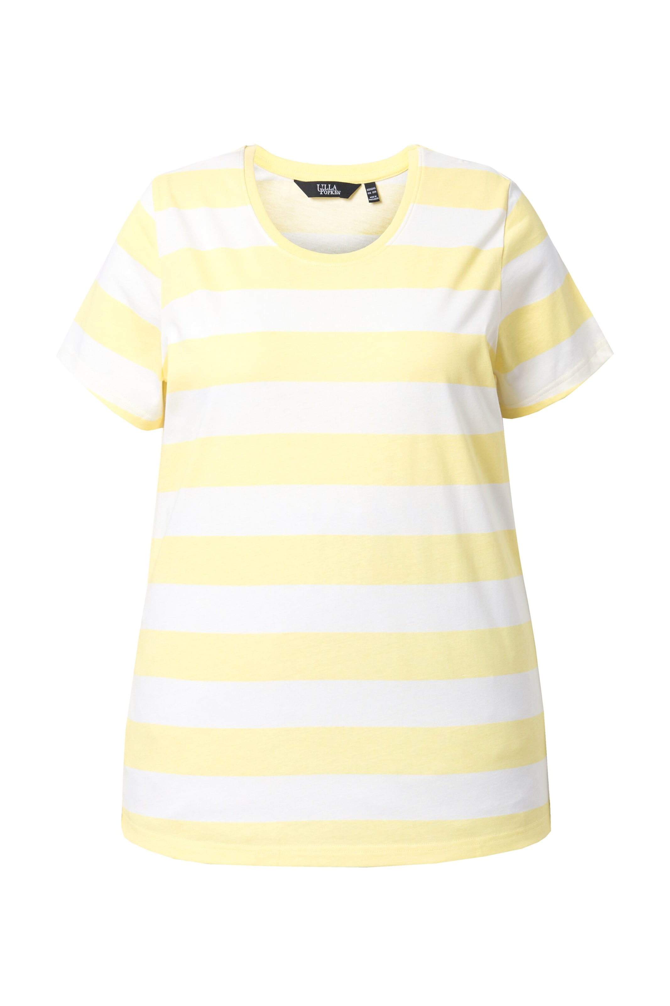 Ulla Popken Shirt in Gelb: Vorderseite